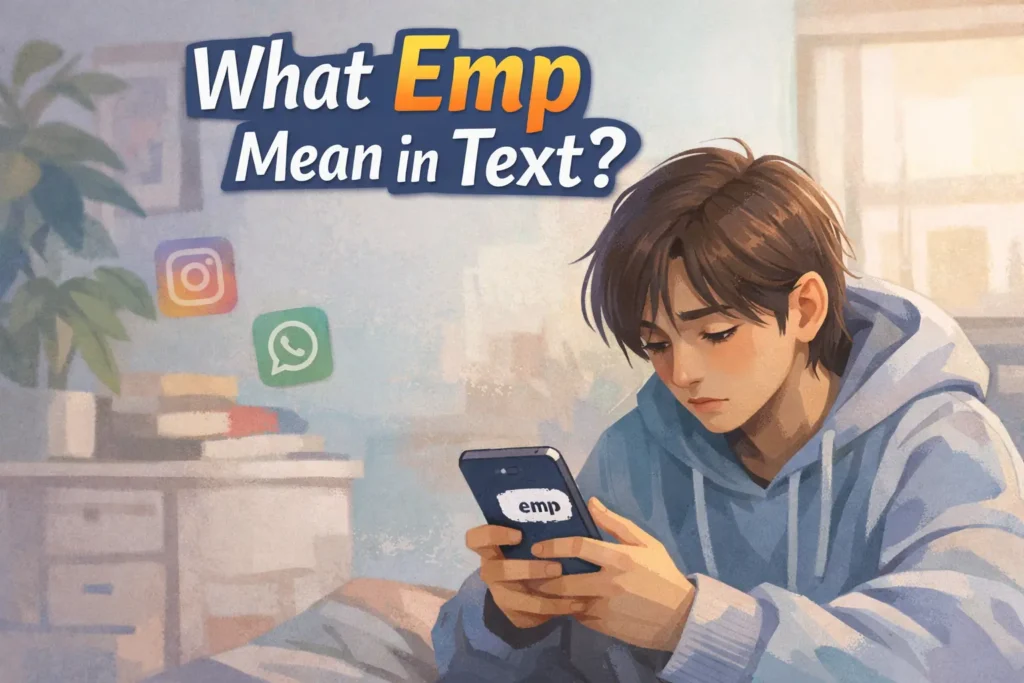 What Emp Mean in Text