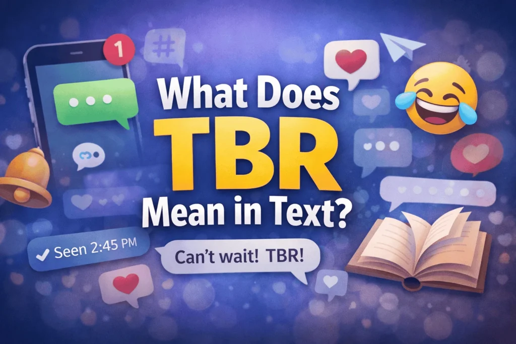 TBR text abbreviation