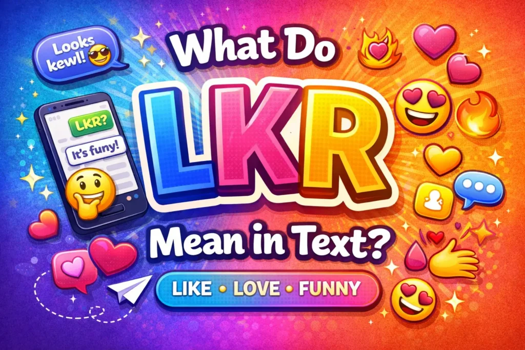What Do LKR Mean in Text