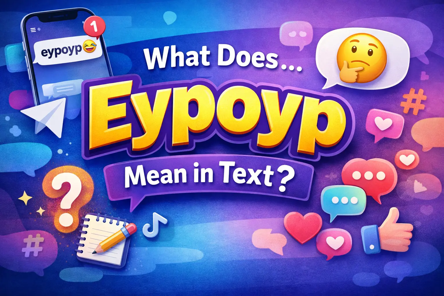 What Does Eypoyp Mean in Text