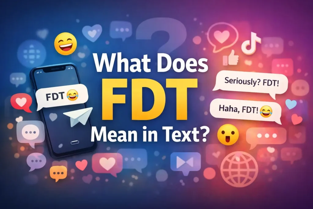 What Does FDT Mean in Text