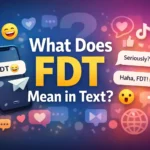 What Does FDT Mean in Text