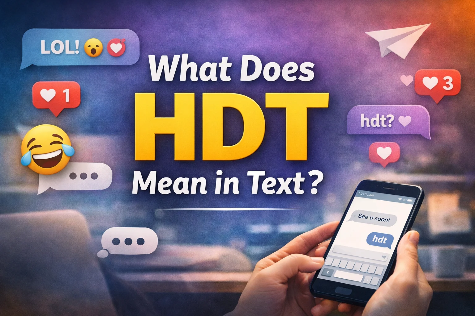 What Does HDT Mean in Text