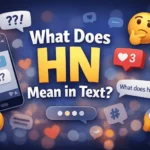 What Does HN Mean in Text