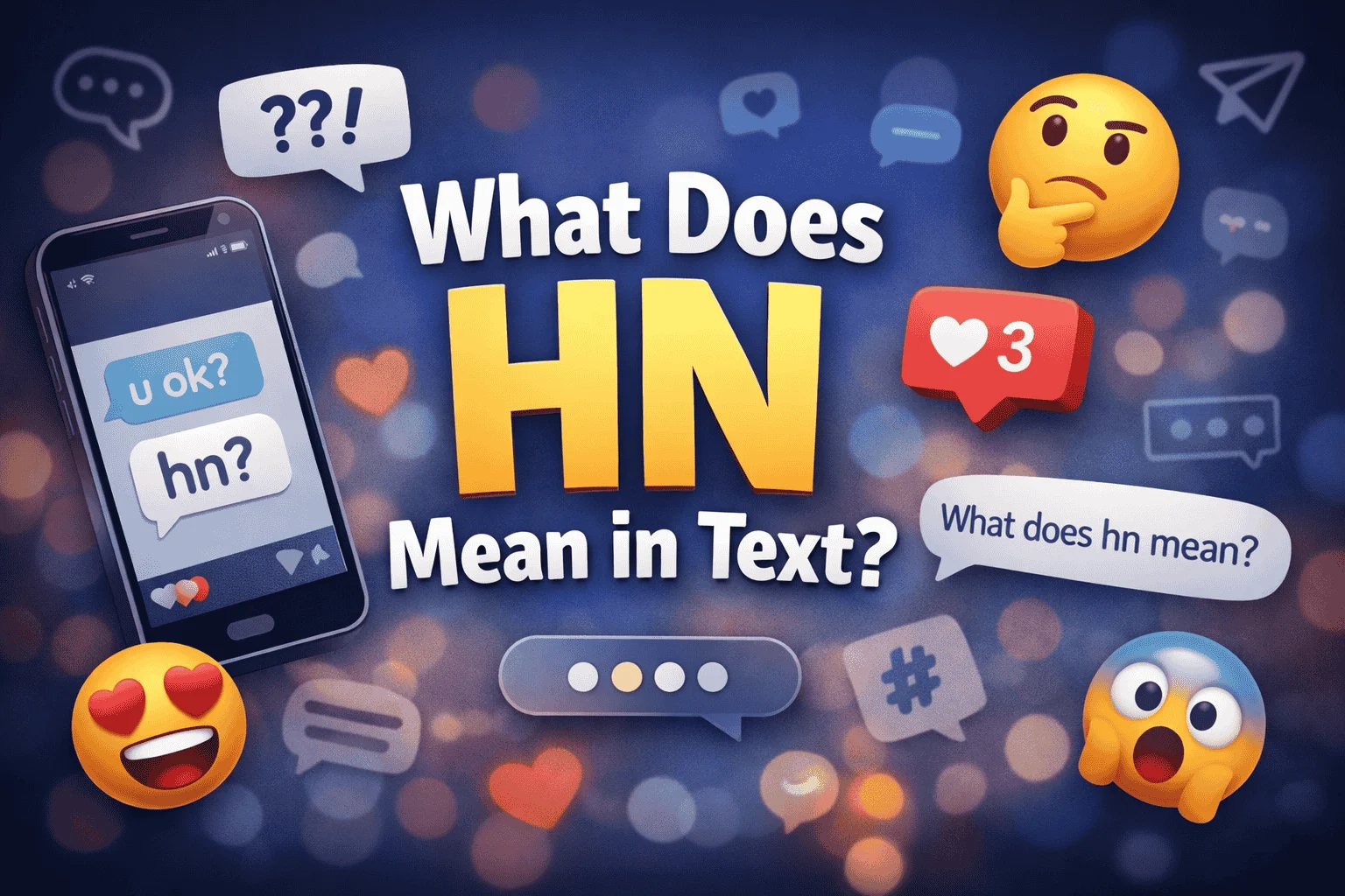 What Does HN Mean in Text