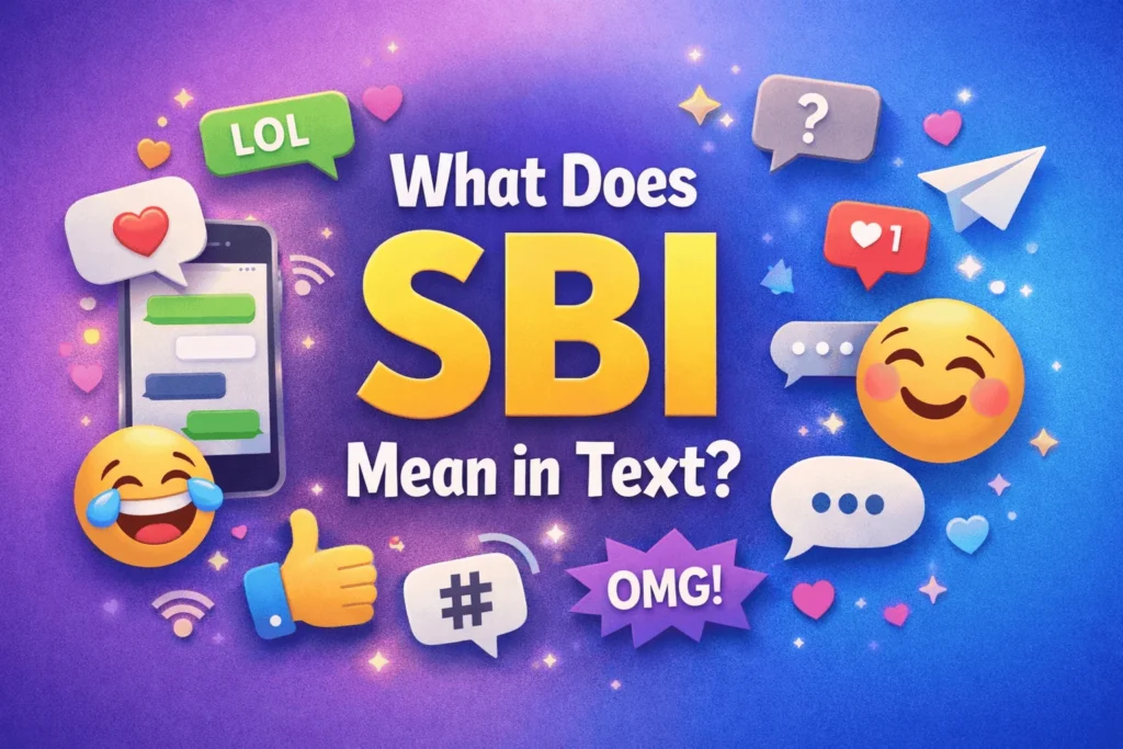What Does SBI Mean in Text