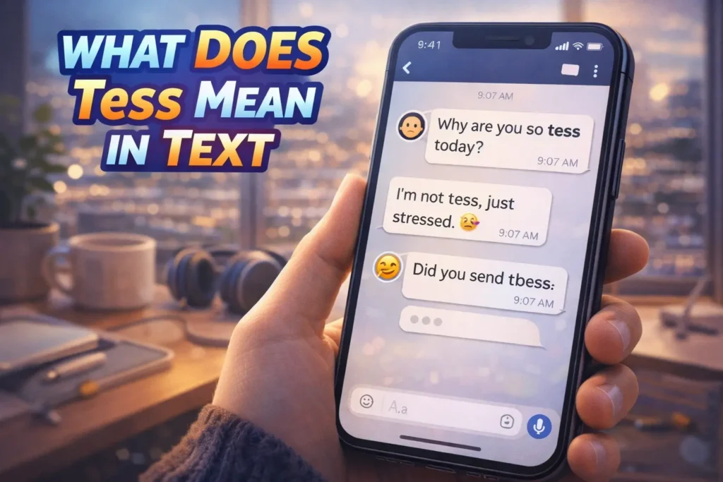 What Does Tess Mean in Text