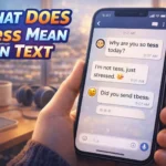 What Does Tess Mean in Text