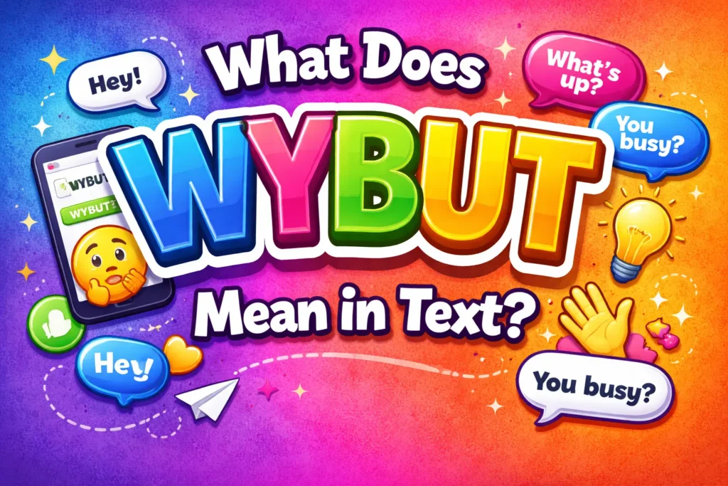 What Does WYBUT Mean in Text