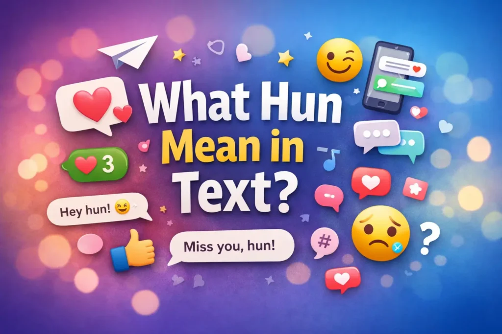 What Hun Mean in Text