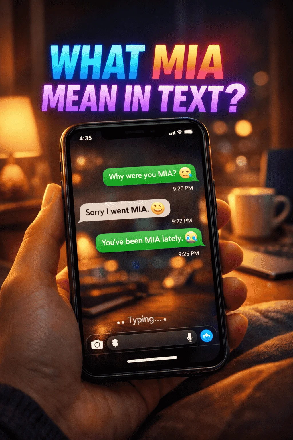 What MIA Mean in Text