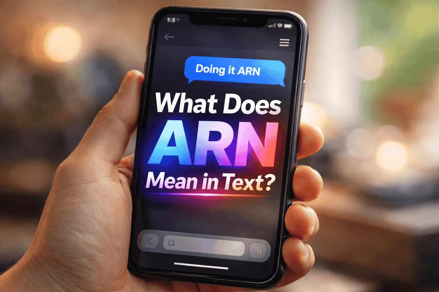 arn meaning chat