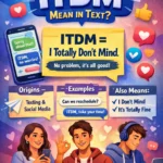internet slang itdm