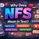 nfs meaning social media