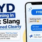 FYD Meaning in Text