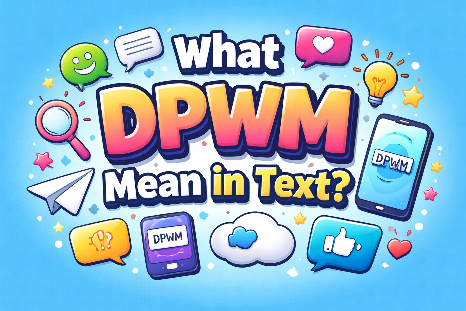 What DPWM Mean in Text