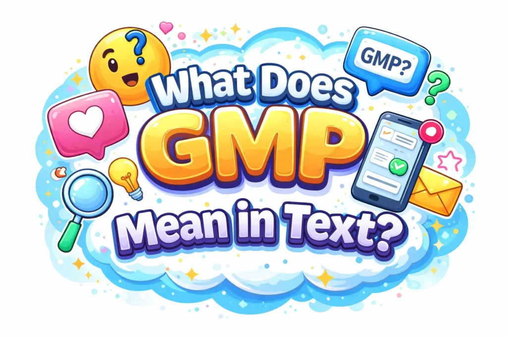 What Does GMP Mean in Text