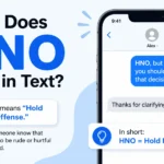What Does HNO Mean in Text