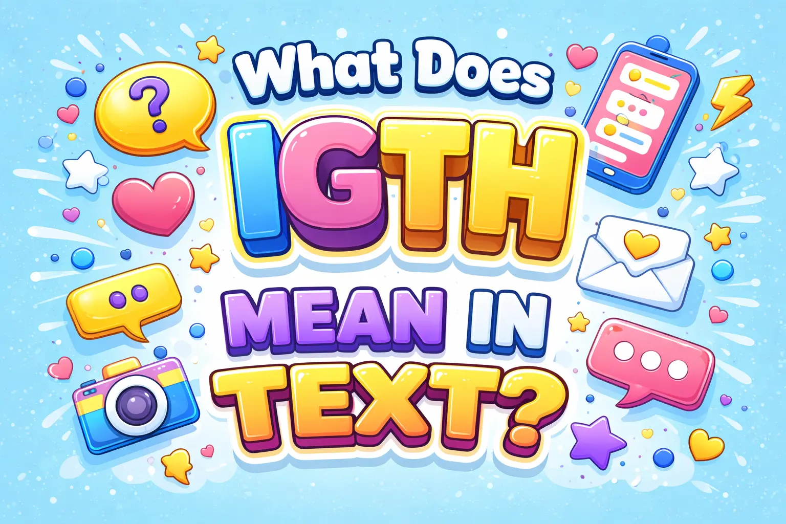 What Does IGTH Mean in Text