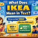 What Does IKEA Mean in Text