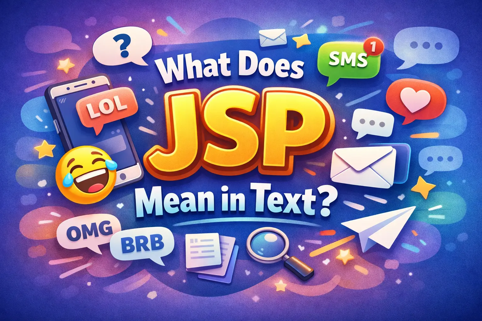 What Does JSP Mean in Text