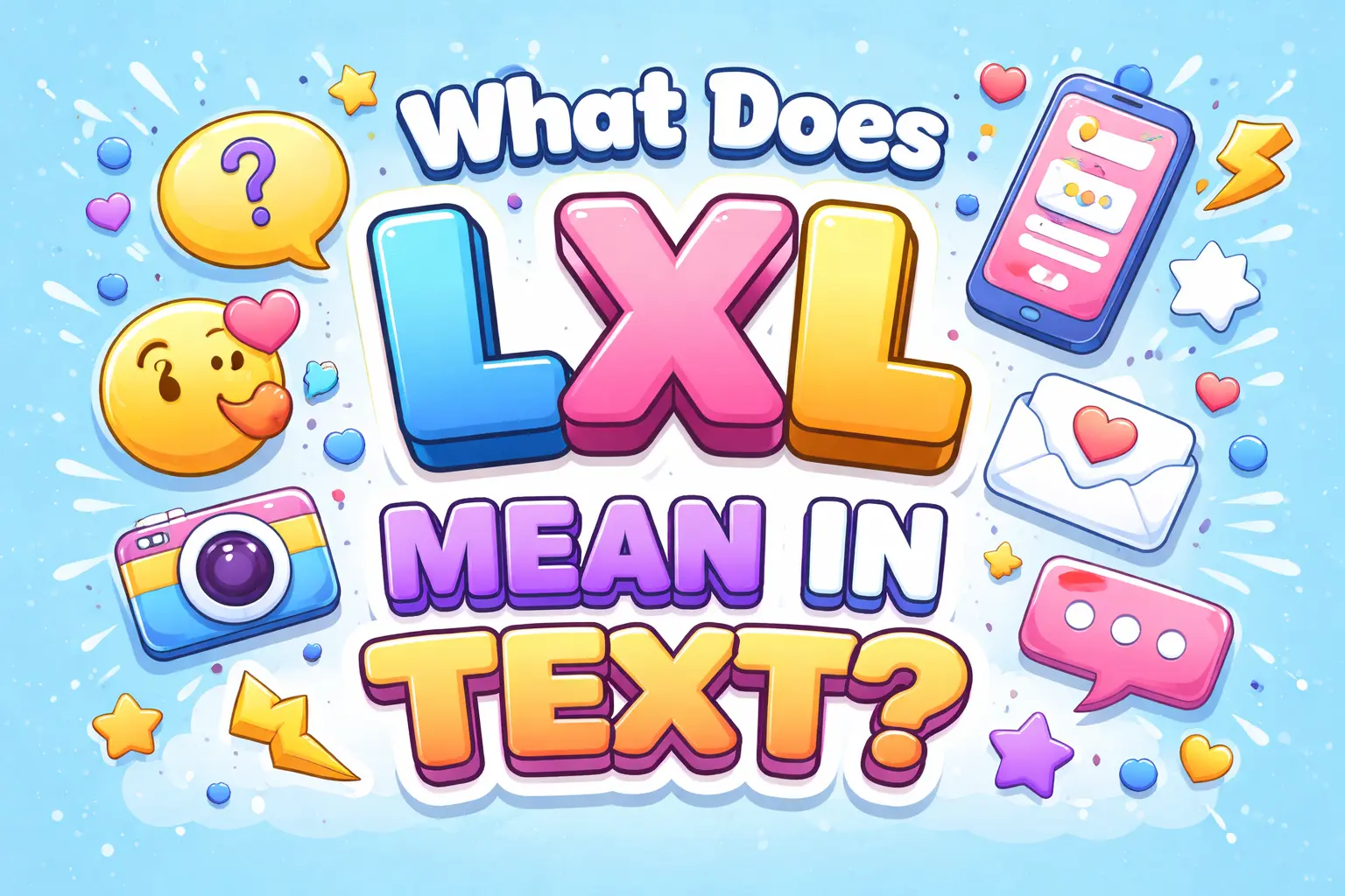 What Does LXL Mean in Text