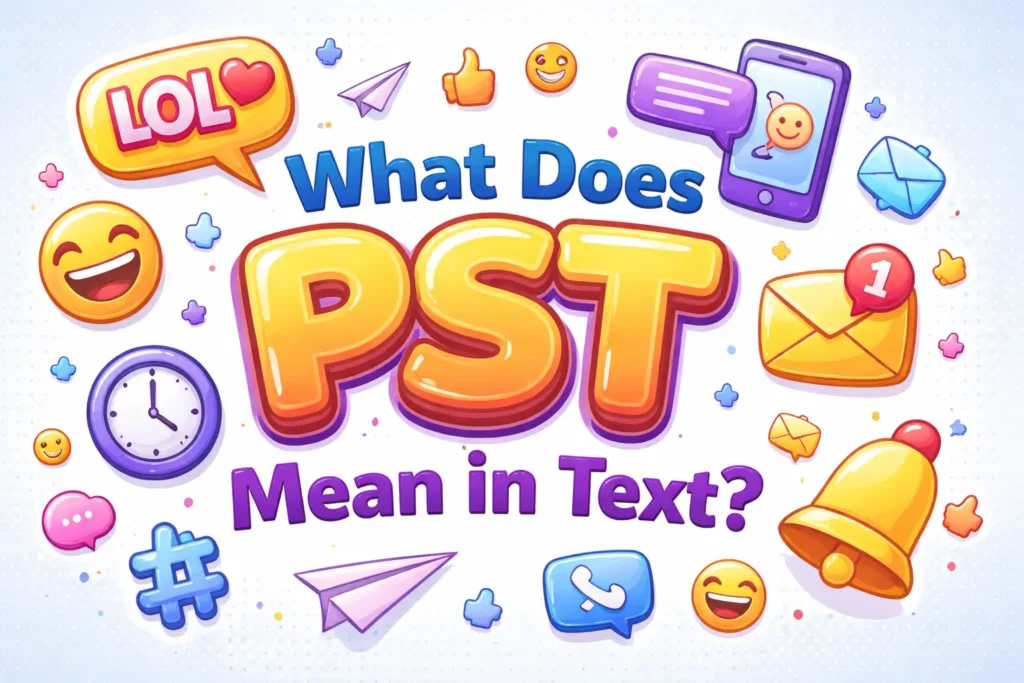 What Does PST Mean in Text