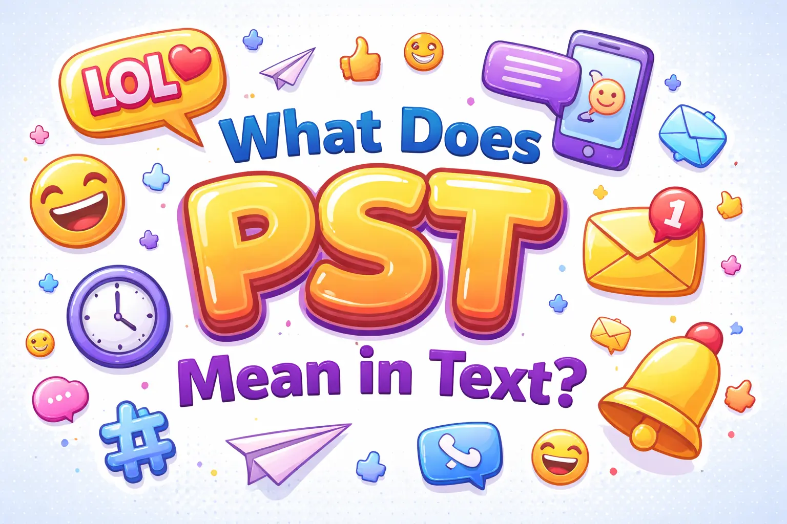 What Does PST Mean in Text