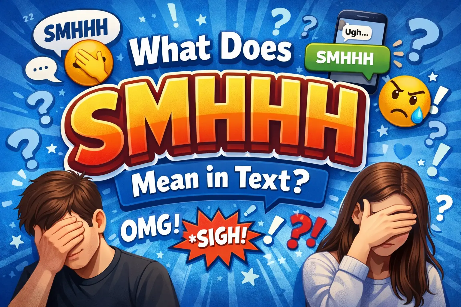 What Does SMHHH Mean in Text