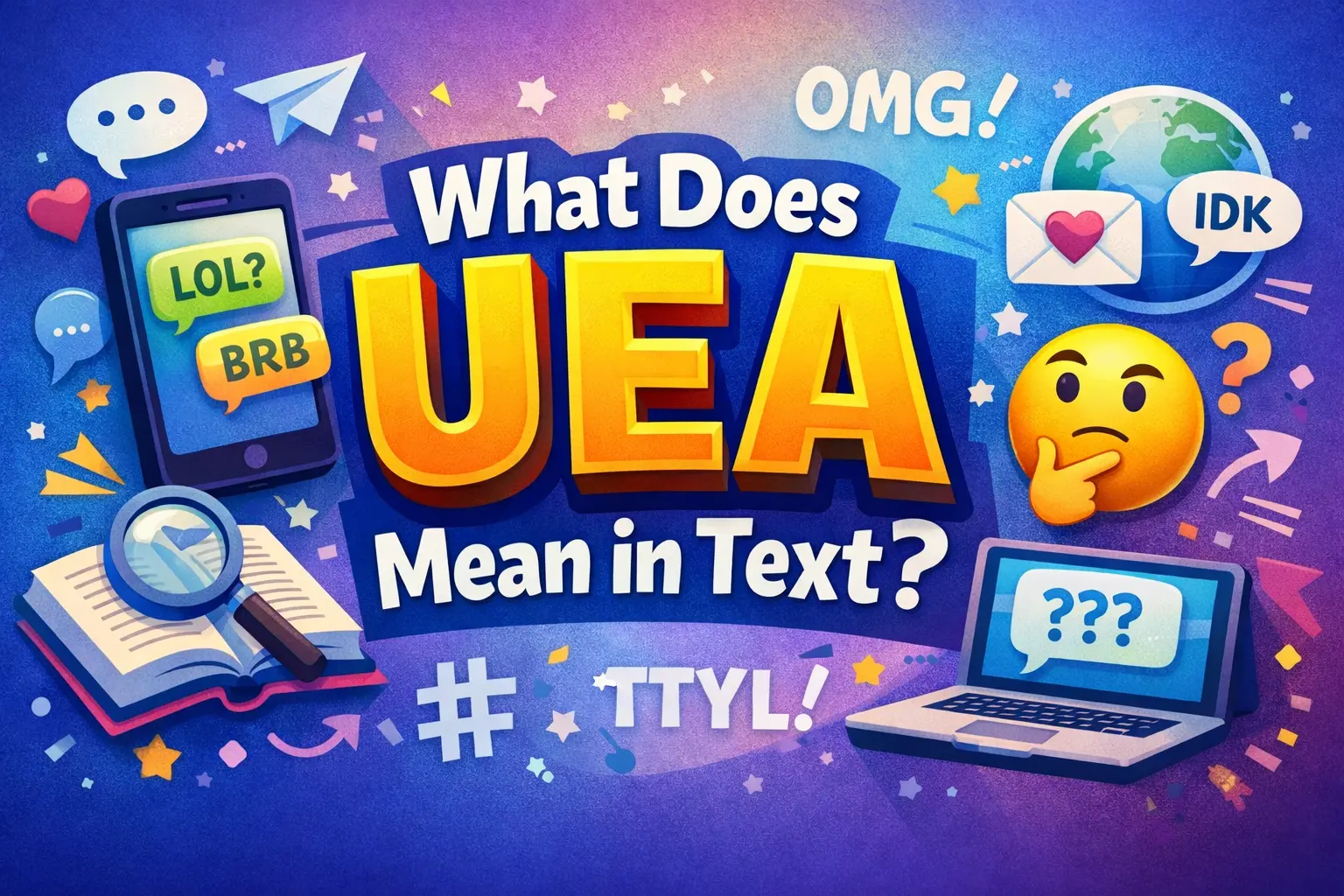 What Does UEA Mean in Text