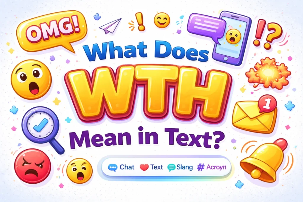 What Dose WTH Mean in Text