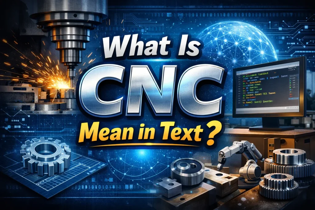 What Is CNC Mean in Text