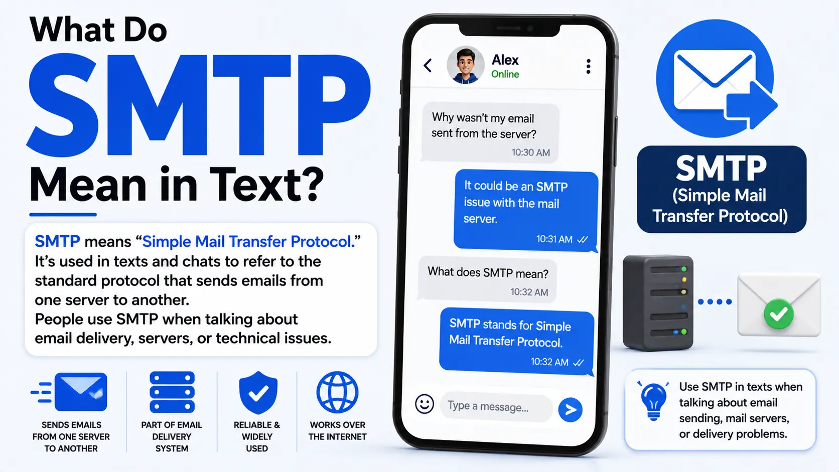 What Do SMTP Mean in Text