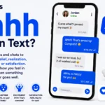 What Does Ahhh Mean in Text