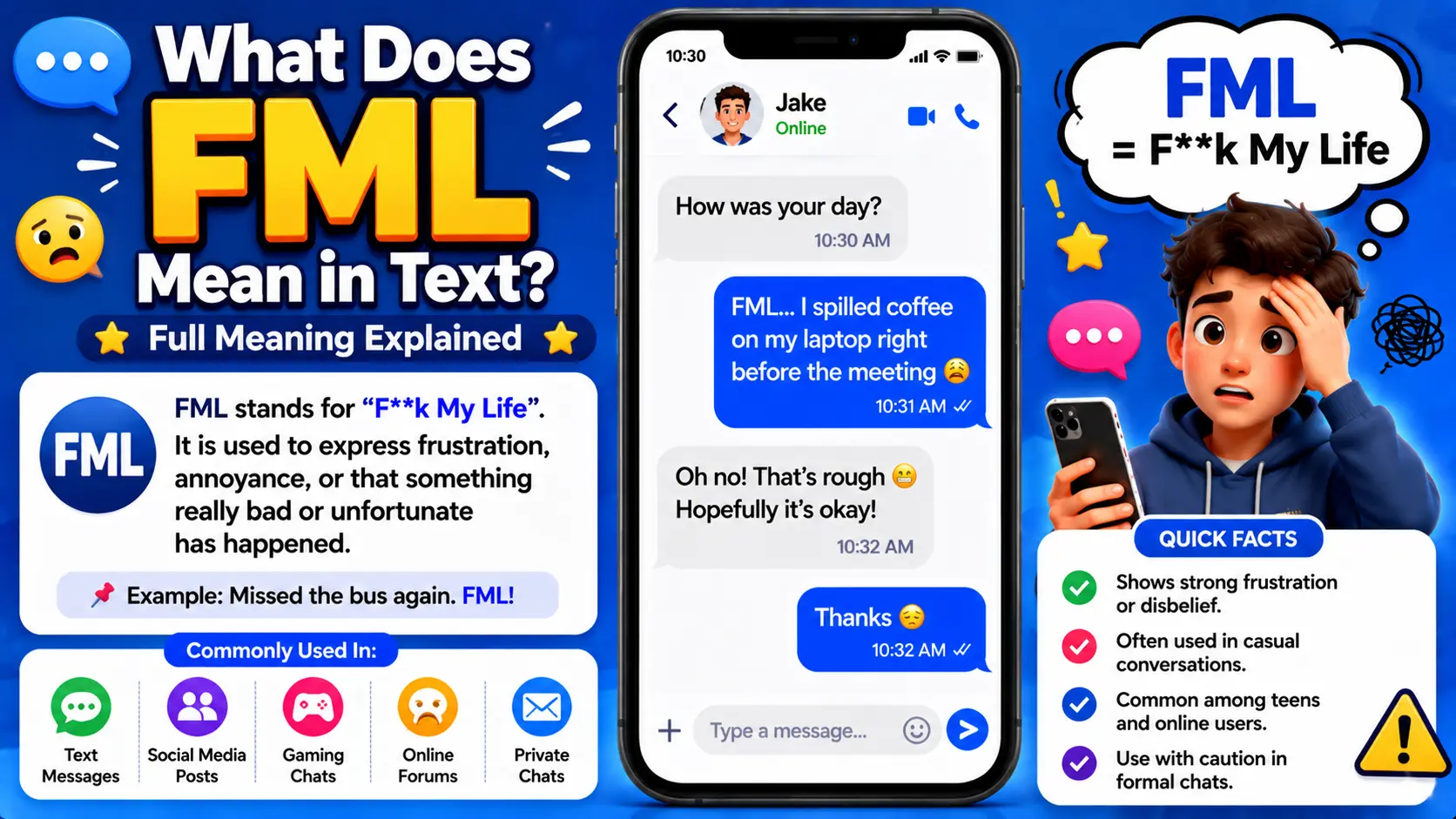 What Does FML Mean in Text