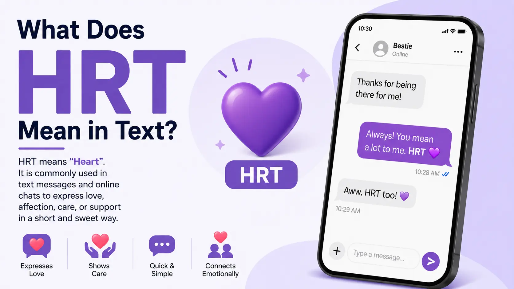 What Does HRT Mean in Text