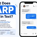 What Does LARP Mean in Text