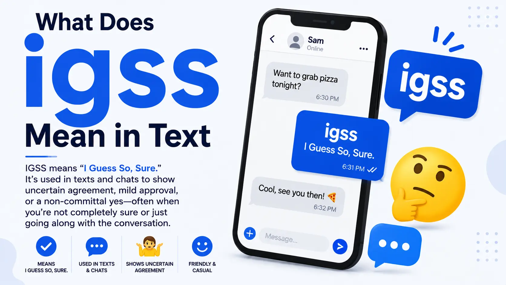 What Does igss Mean in Text