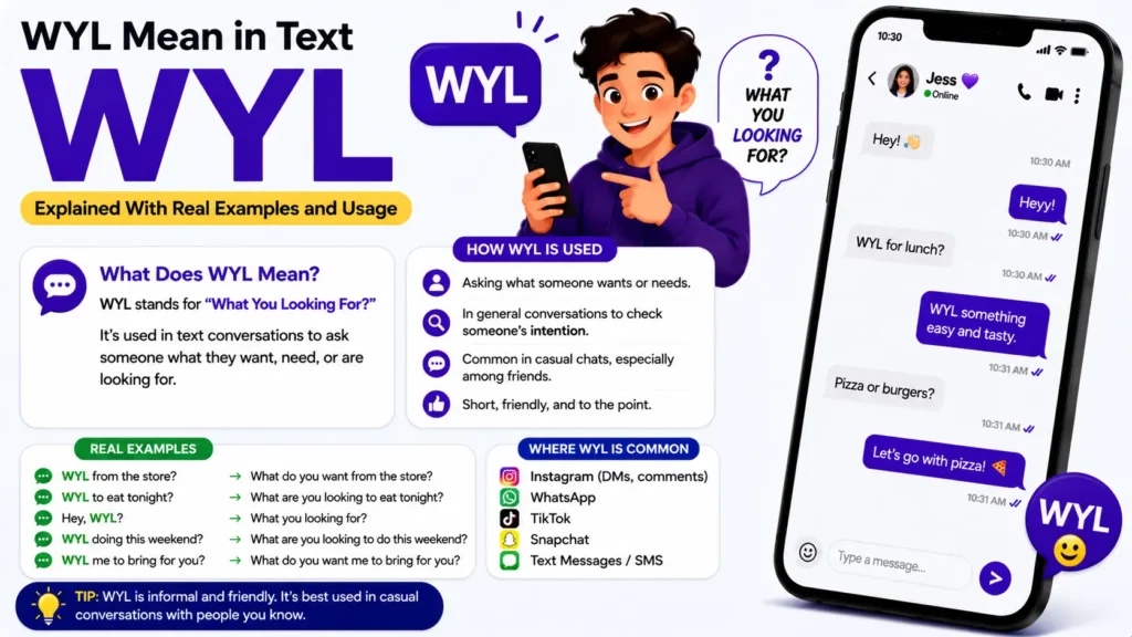 WYL Mean in Text