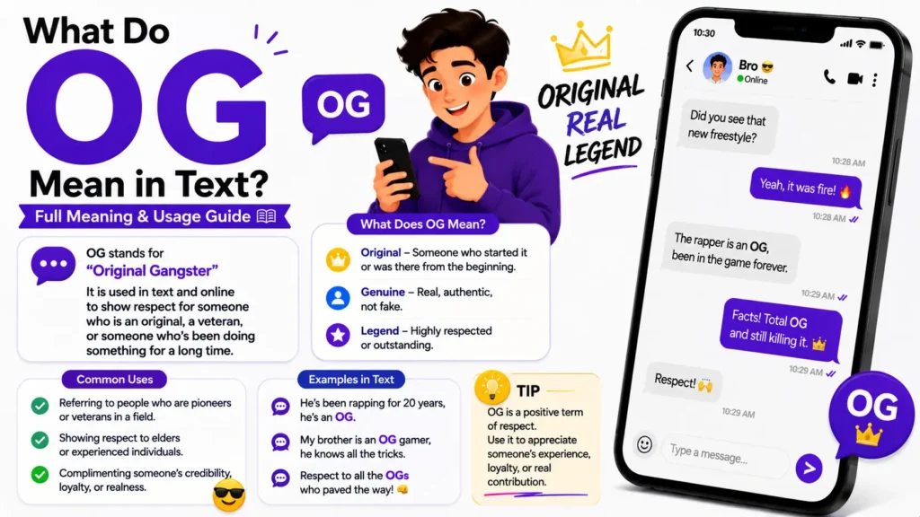 What Do OG Mean in Text