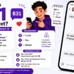 What Does 831 Mean in Text