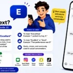 What Does E Mean in Text