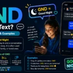 What Does GND Mean in Text