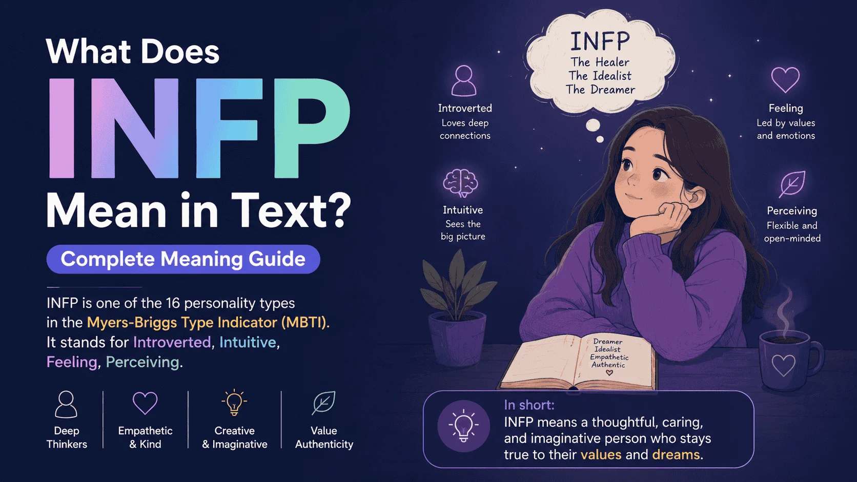 What Does INFP Mean in Text