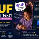 What Does WUF Mean in Text