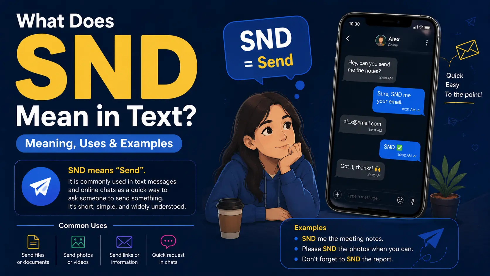 What SND Mean in Text