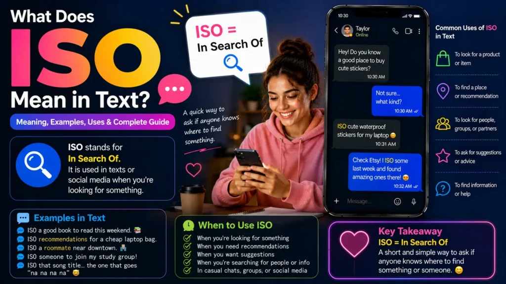 ISO Mean in Text