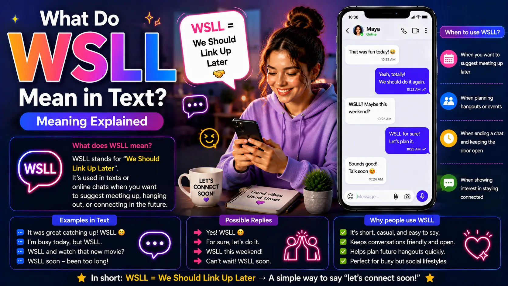 What Do WSLL Mean in Text