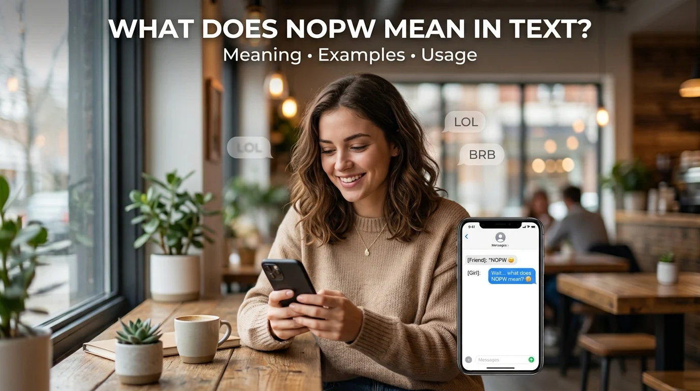 What Does NOPW Mean in Text Meaning, Examples & Usage