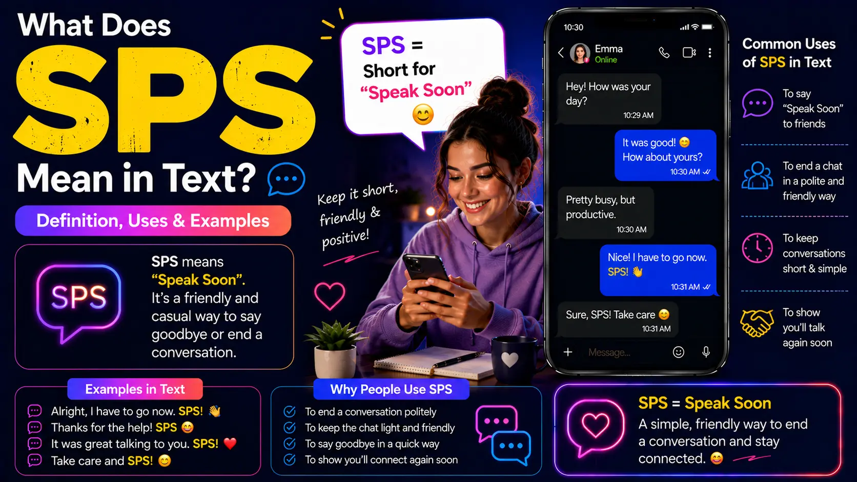 What Does SPS Mean in Text